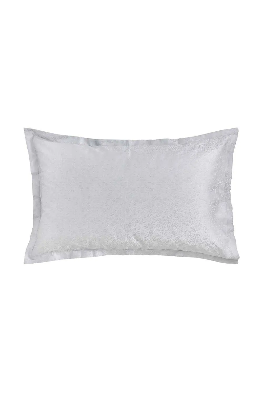 Murmur 'Meadow' Cotton Sateen Oxford Pillowcase in Grey