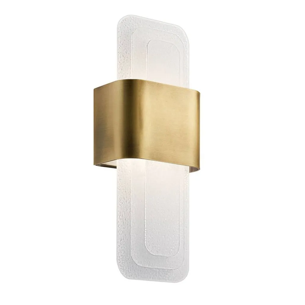 Netlighting Kichler Serene LED Wall Lamp Brass 3000K in Gold