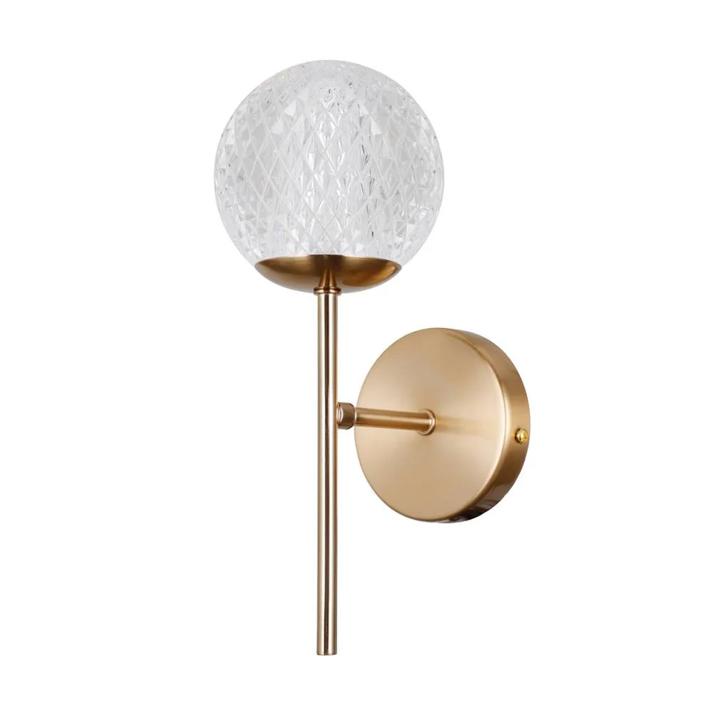 Netlighting Padri Globe Wall Lights Gold