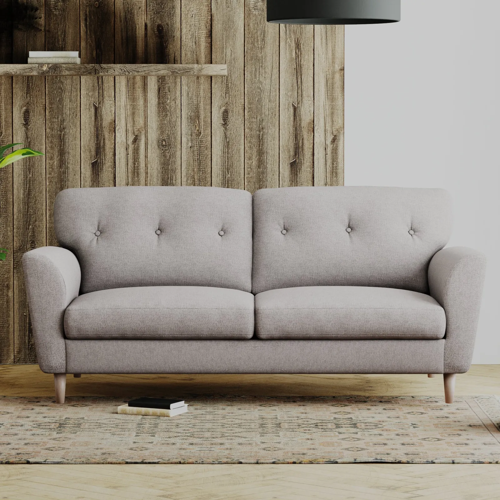 Sven Tonal Weave 3 Seater Sofa 2