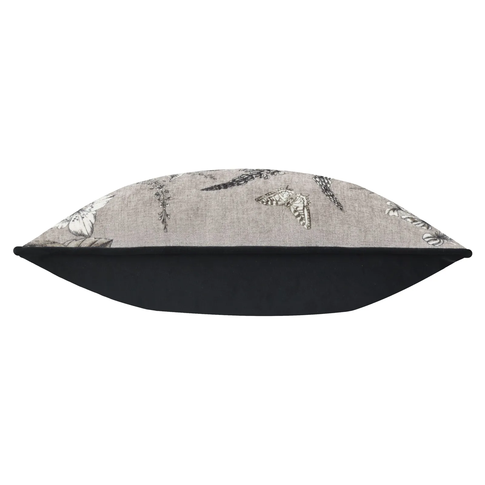 Wylder Harlington Gardenia Floral Piped Cushion in Beige 4