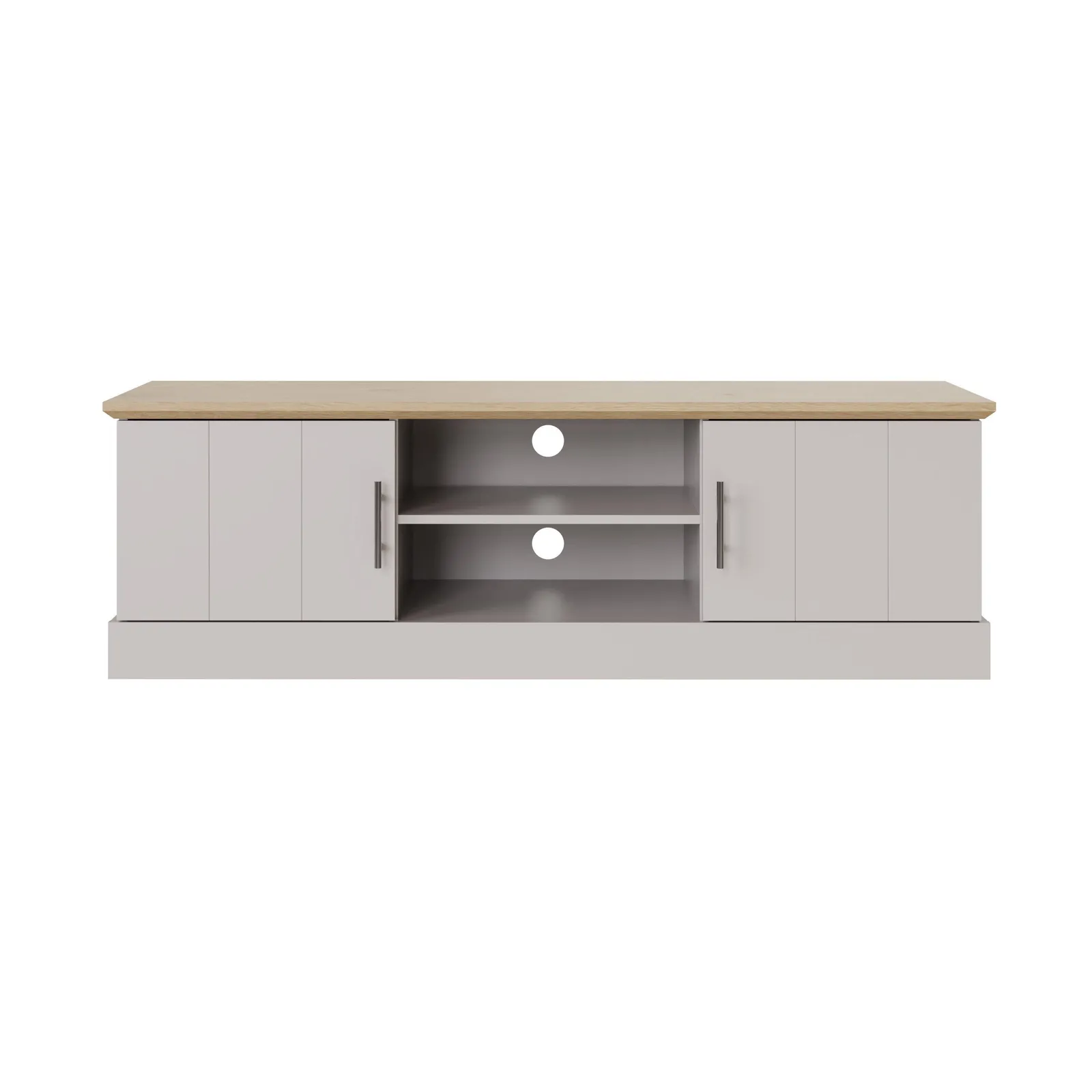 GFW Kendal Large TV Unit in Grey 2