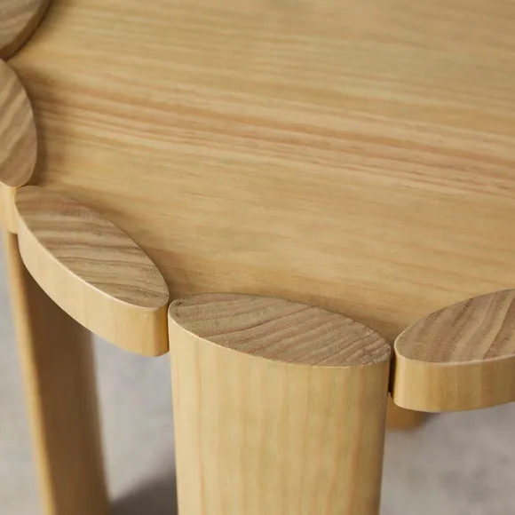 Yinka Ilori Biscuit Pine Side Table 2