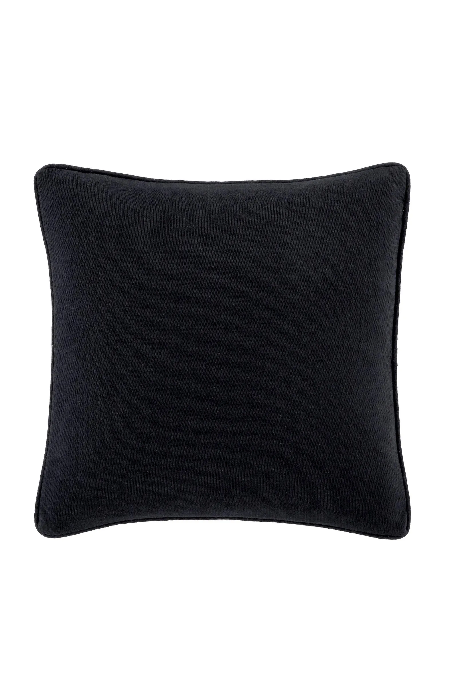 Catherine Lansfield 'Wilson Velvet' Cushion in Black 5