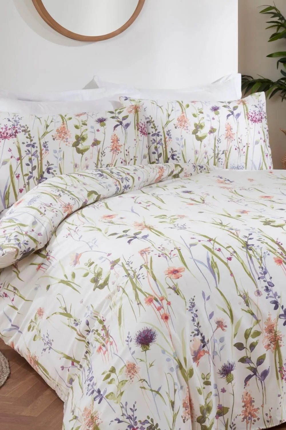 Sundour Cheshire Floral Duvet Cover Bedding Set 2