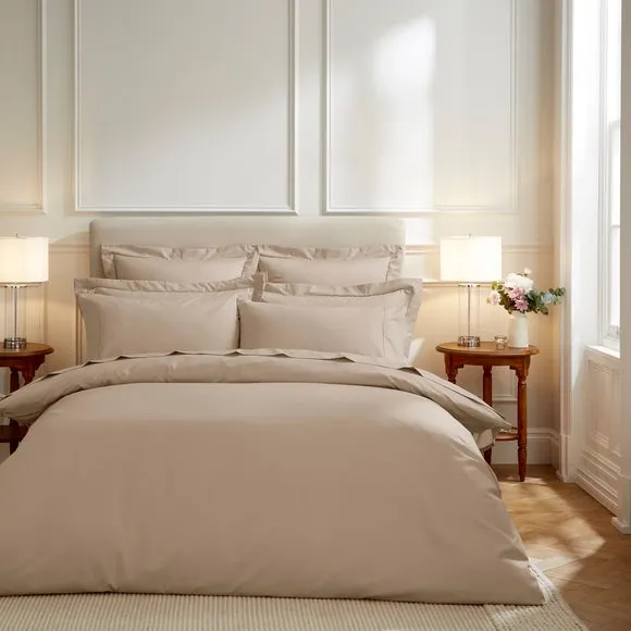 Dorma Crisp & Fresh 400 Thread Count Egyptian Cotton Percale Standard Pillowcase 5