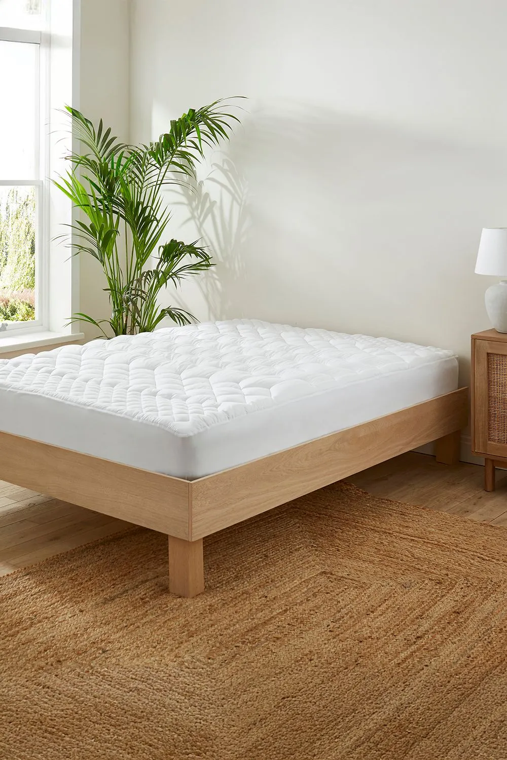 Martex 5 Zone Mattress Topper in White