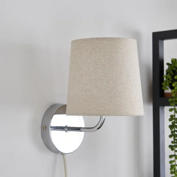 Wallace Plug In Wall Light Fitting 3