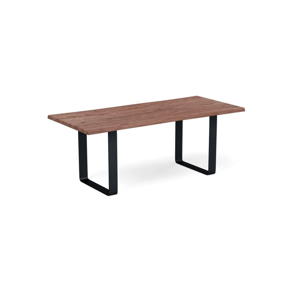 Heal's Prague Table 280x90cm Walnut Natural Edge Not Filled 1