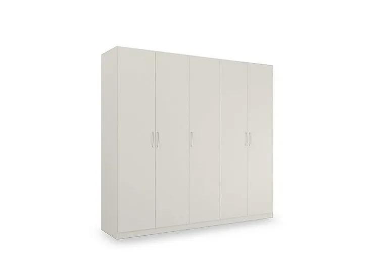 Impulse 226cm 5 Door Décor Hinged Wardrobe