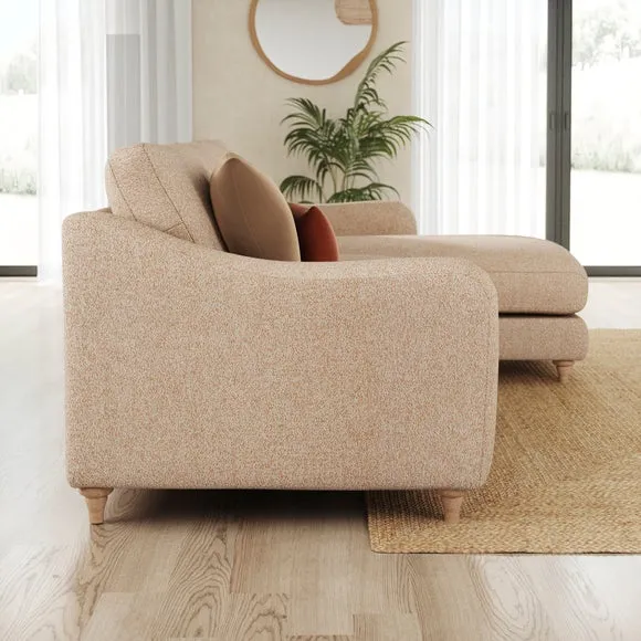 Hattie Cosy Weave Corner Chaise Sofa 2