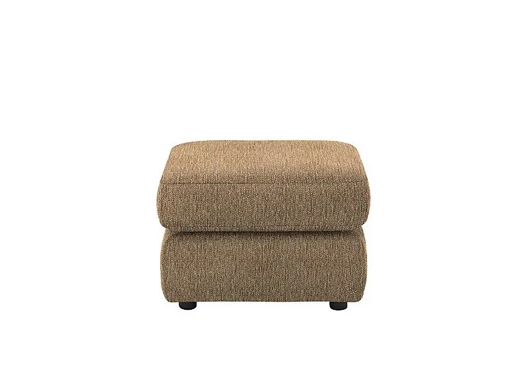 Avon Fabric Footstool - Boucle Cocoa