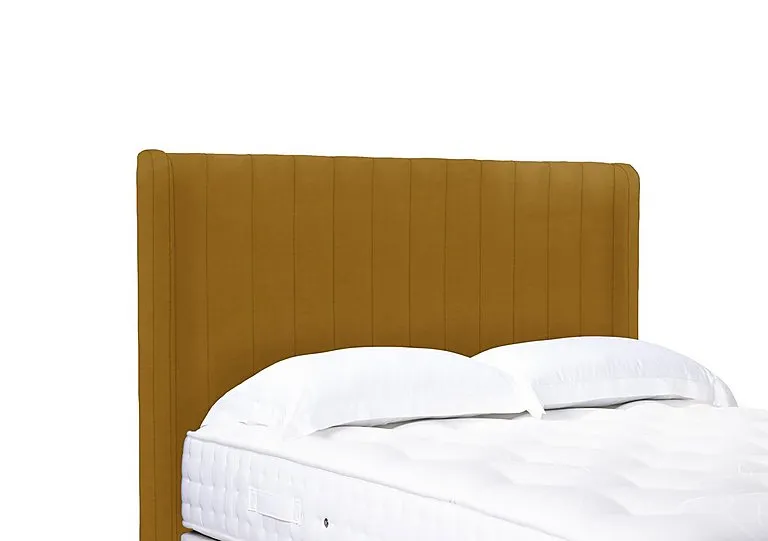 Artisan Collection Austin High Floor Standing Headboard - Double - Plush Corn