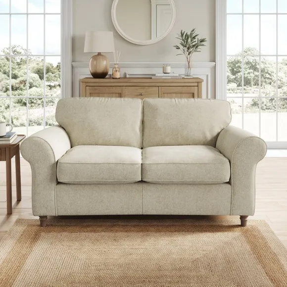 Flori Soft Chenille 2 Seater Sofa 1
