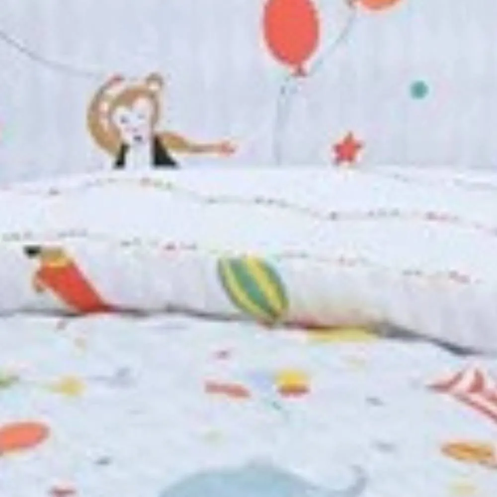 Smart Living Luxury Easy Care Circus Reversible Duvet Cover With Pillowcases 3