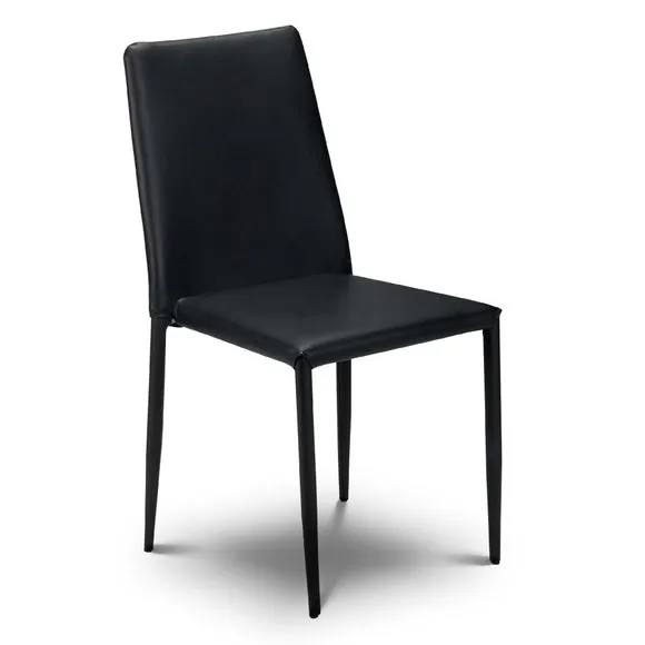 Jazz Set of 4 Dining Chairs, Faux Leather 3