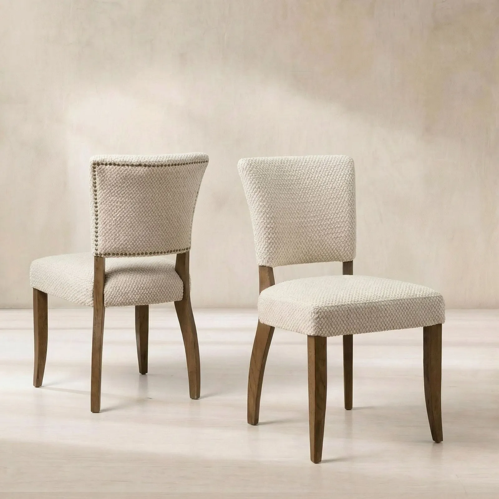 Otto Dining Chair, Neutral Fabric | Barker & Stonehouse 1