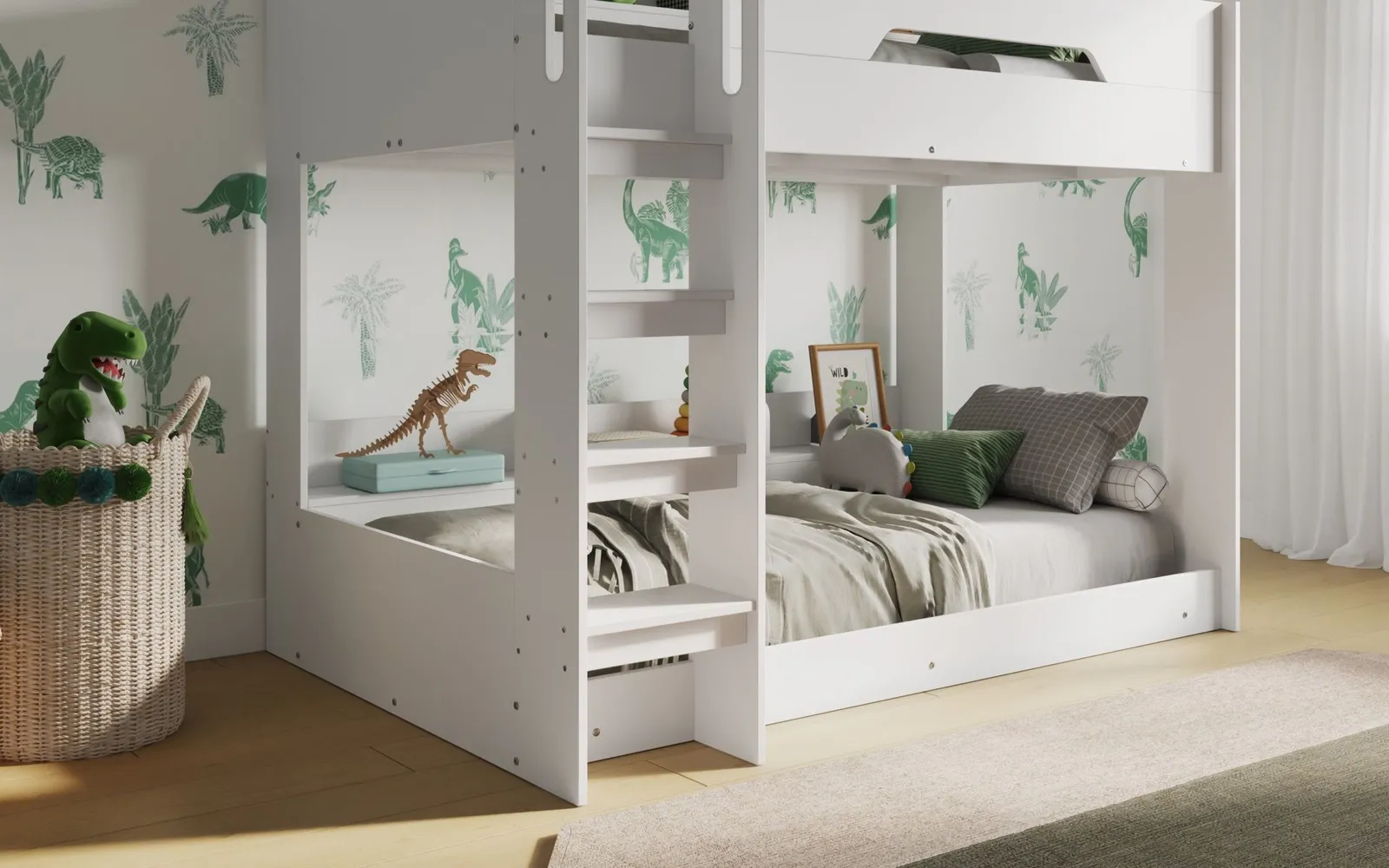 Flair Gravity Bunk Bed in White 5