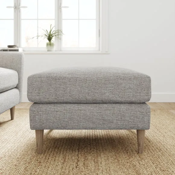 Sven Tonal Weave Footstool 2