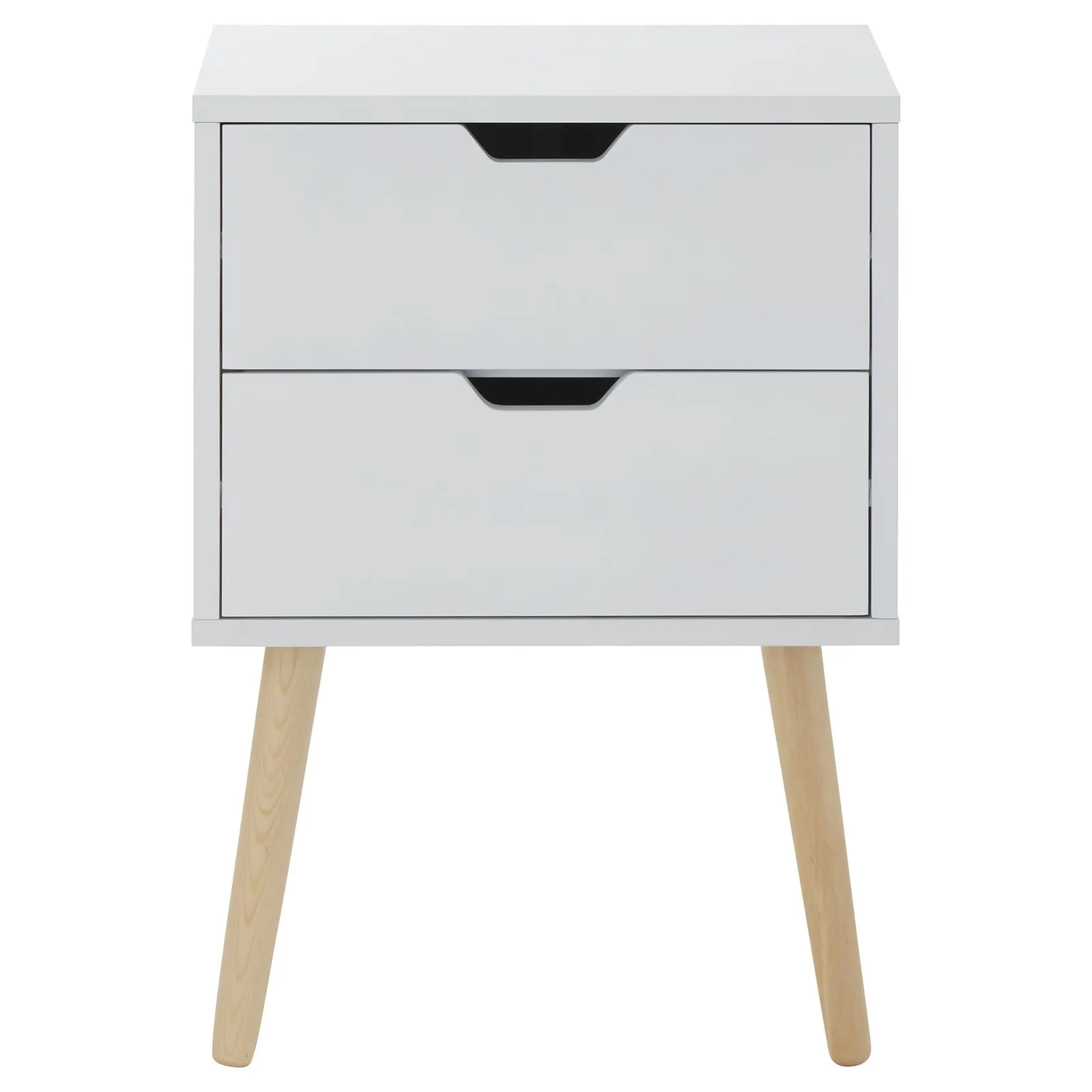 Nyborg 2 Drawer Bedside Table 1