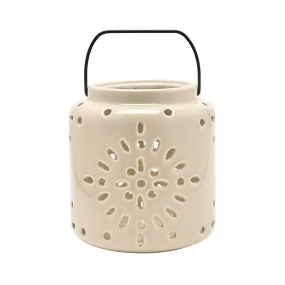 Country Living Ceramic Lantern