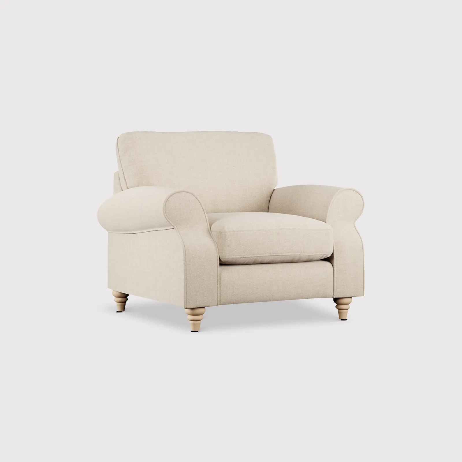 Hattie Armchair, Neutral Fabric | Barker & Stonehouse 5