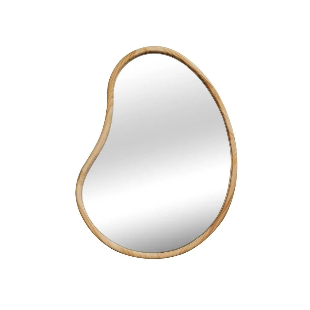 sweeek 65cm wooden mirror in Beige 6