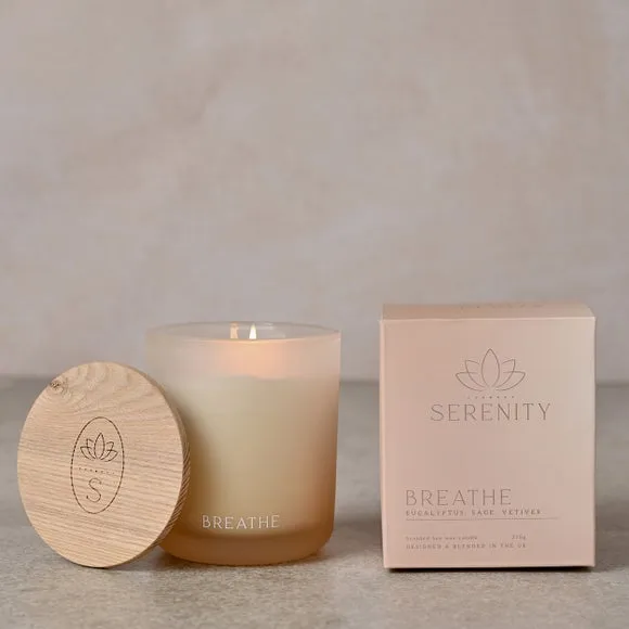 Serenity Breathe Eucalyptus Sage & Vetiver Candle 2