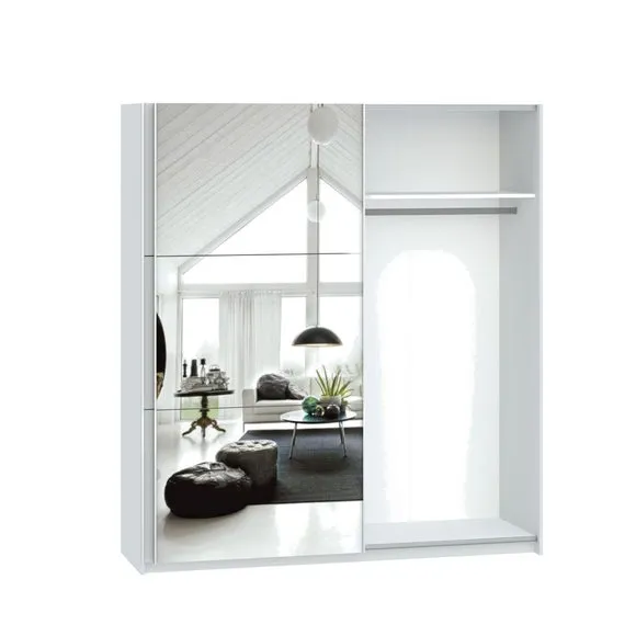 Norland 180cm Sliding Double Wardrobe 4