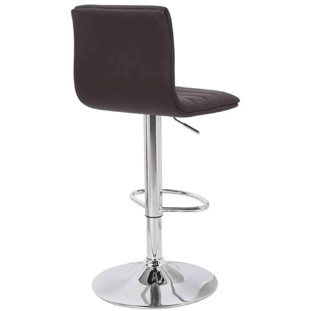 netfurniture Amazon Brown kitchen Swivel Bar Stool Height Adjustable 5