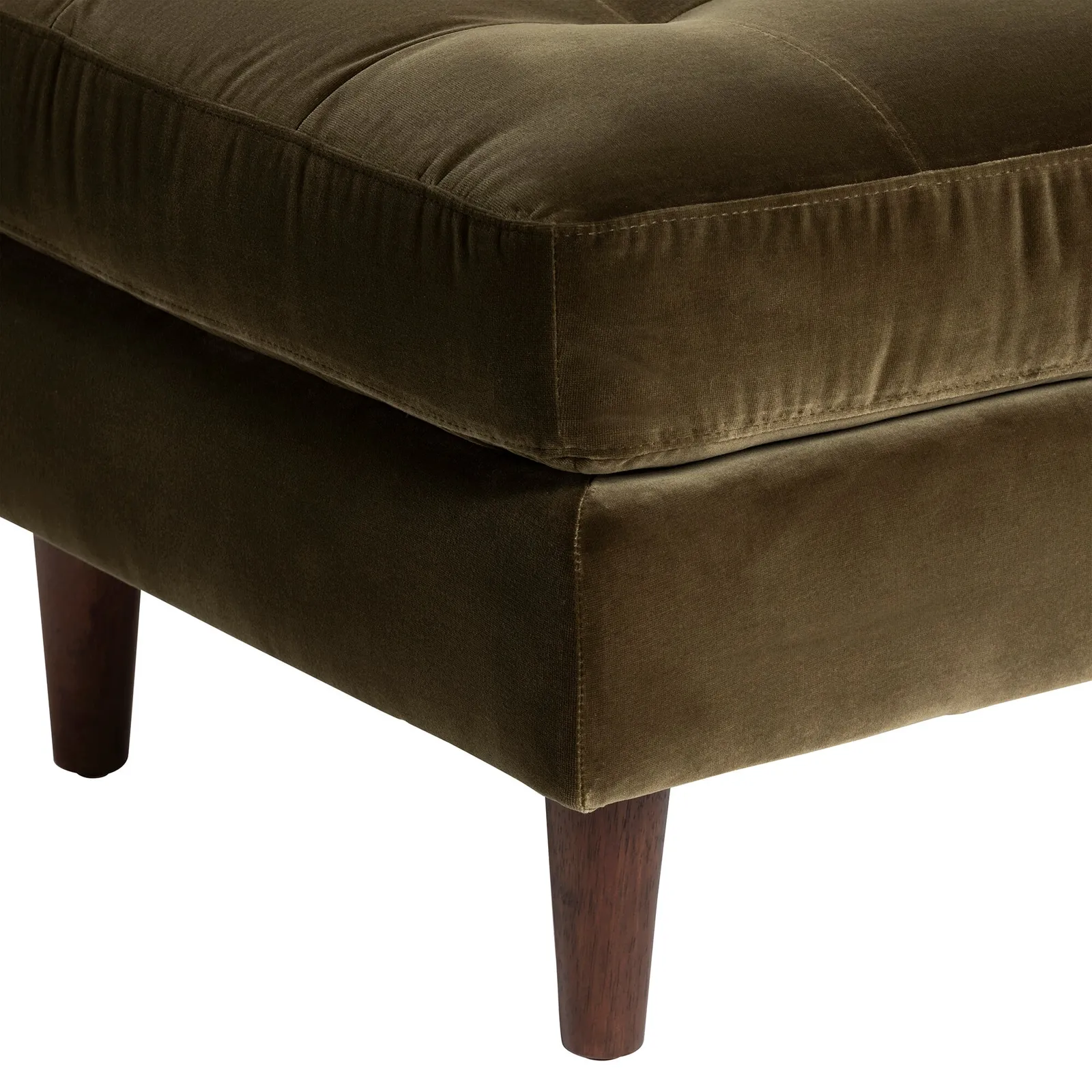 Hemingway Ottoman, Green Velvet | Barker & Stonehouse 5