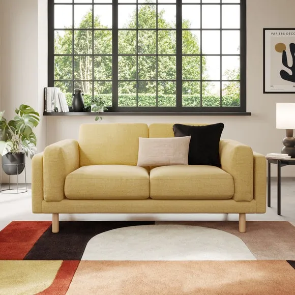 Newton Chunky Tonal Weave 2 Seater Sofa 1