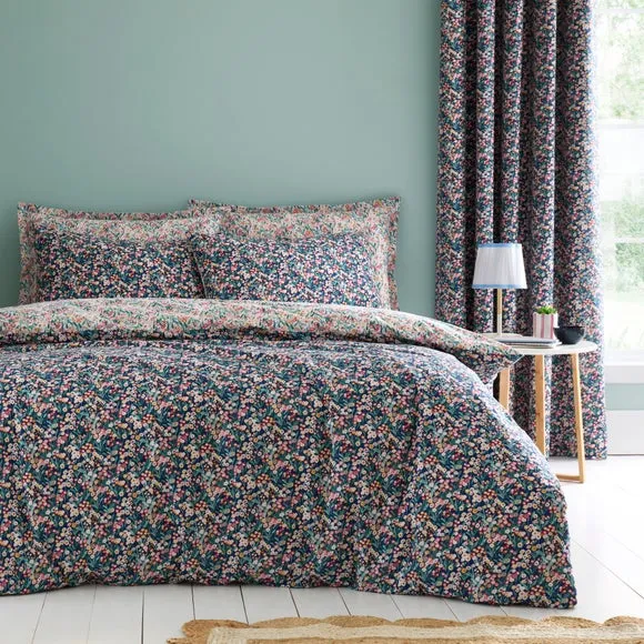 Harriet Meadow Polycotton Duvet Cover & Pillowcase Set 1