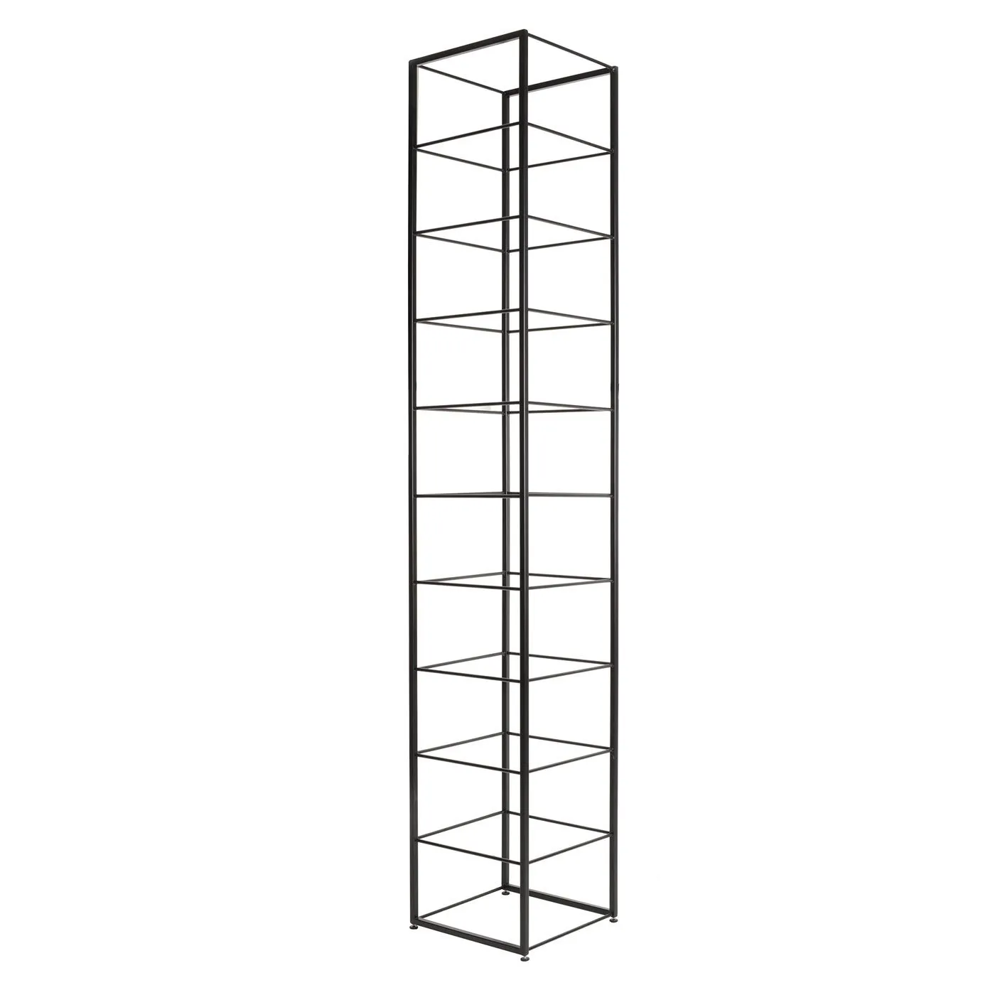 Heal's Tower Shelving Tall Module Black