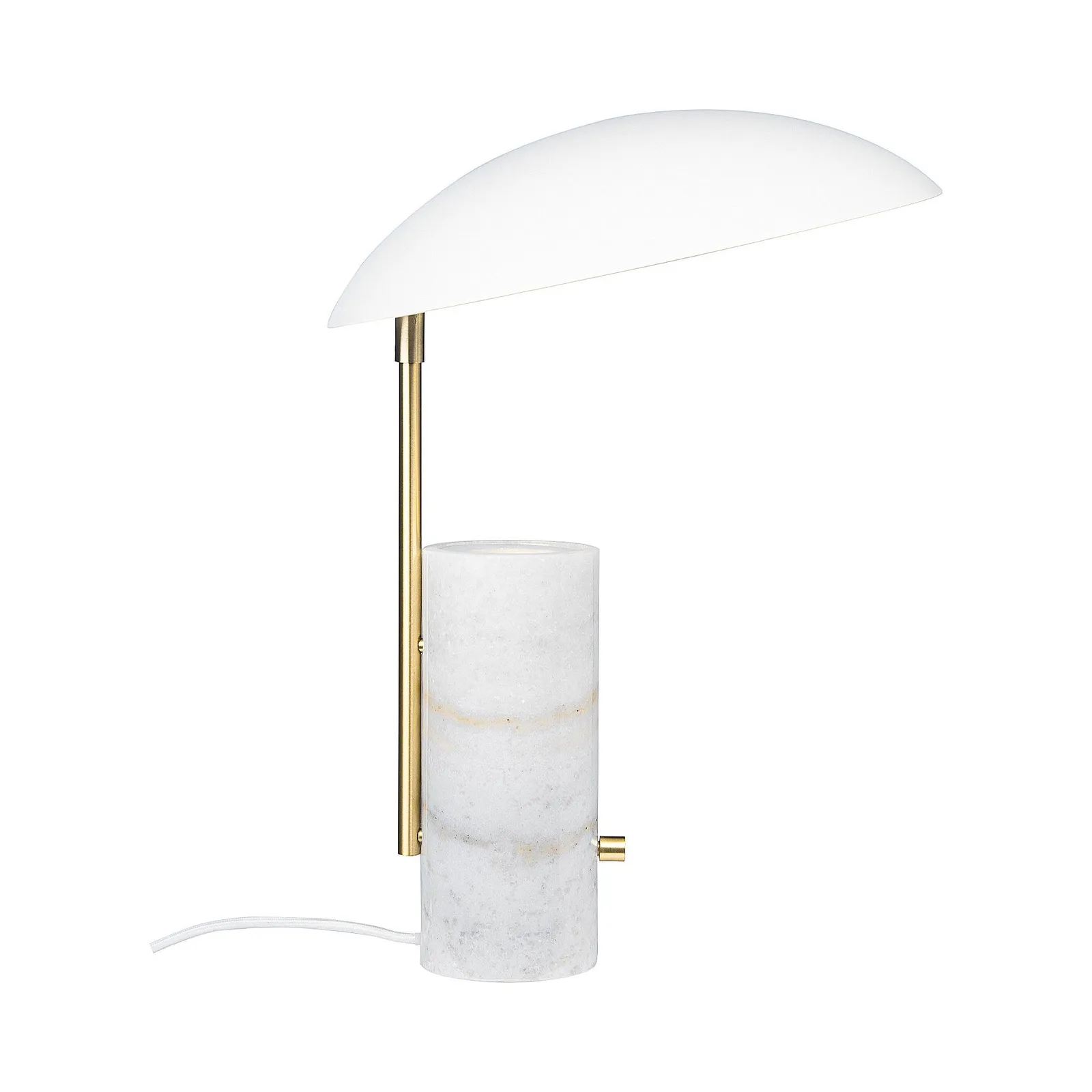 Nordlux Madem Table Lamp White Marble Livingroom GU10 Switch 5