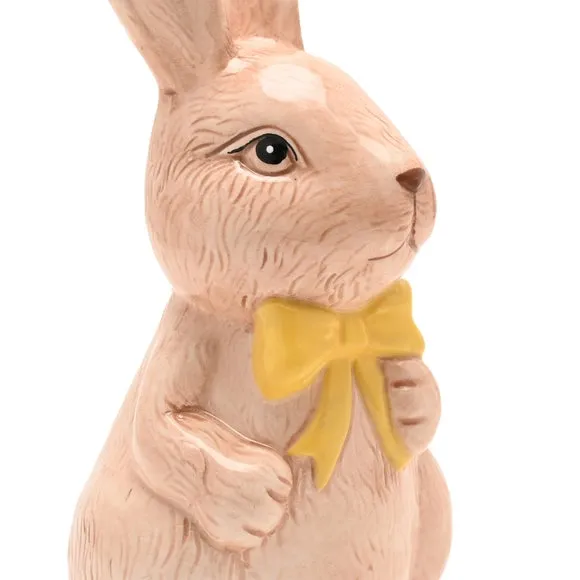 Eggstraordinary Gift Co. Bunny Ornament with Yellow Bow 6