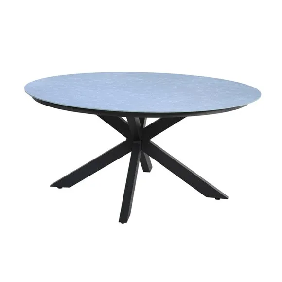 Aspen Ceramic Top Outdoor Dining Table with 6 Chairs 6