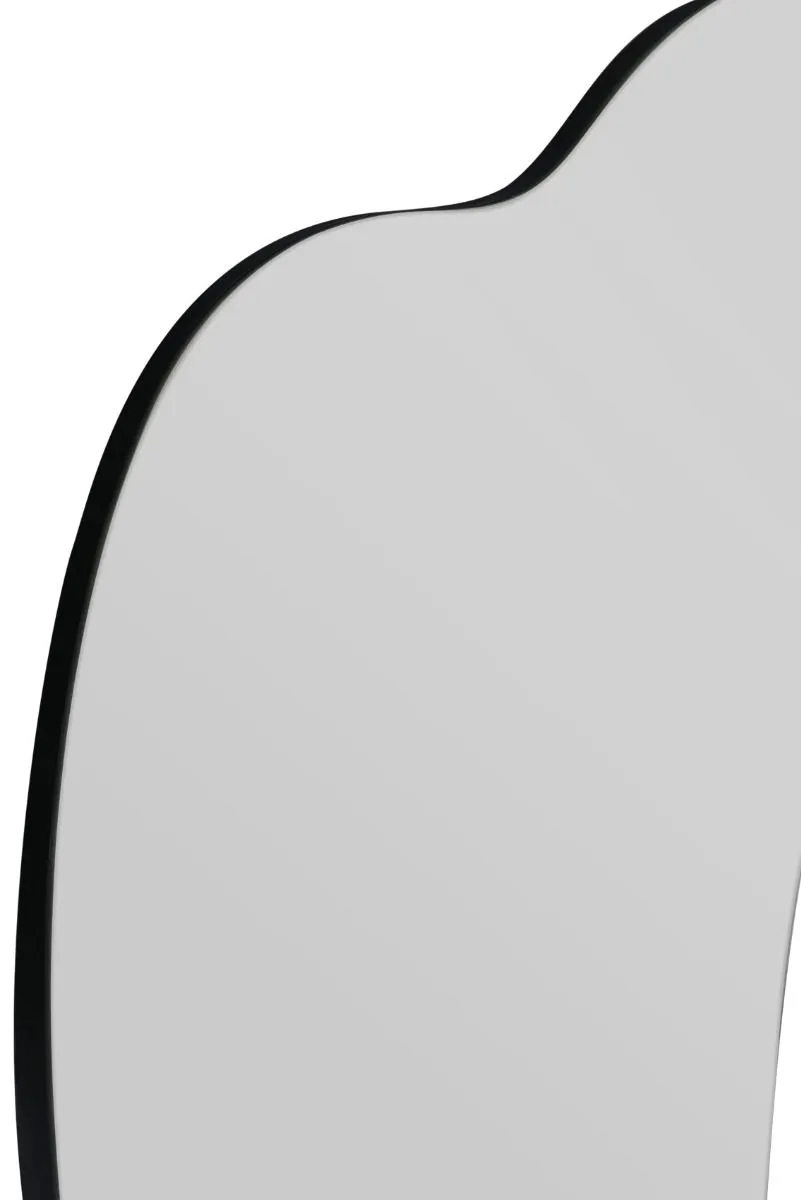 MirrorOutlet The Lacuna - Frameless Pond Leaner / Wall Mirror 67" X 32" (170CM X 80CM) in Silver 5