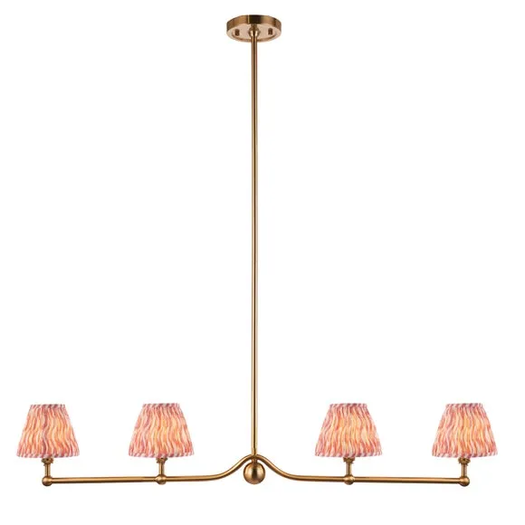 Vogue Javier 4 Light Adjustable Diner Ceiling Light 5