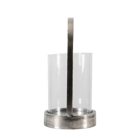 Cedar & Sage Linton Antique Nickel Hurricane Candle Holder 5
