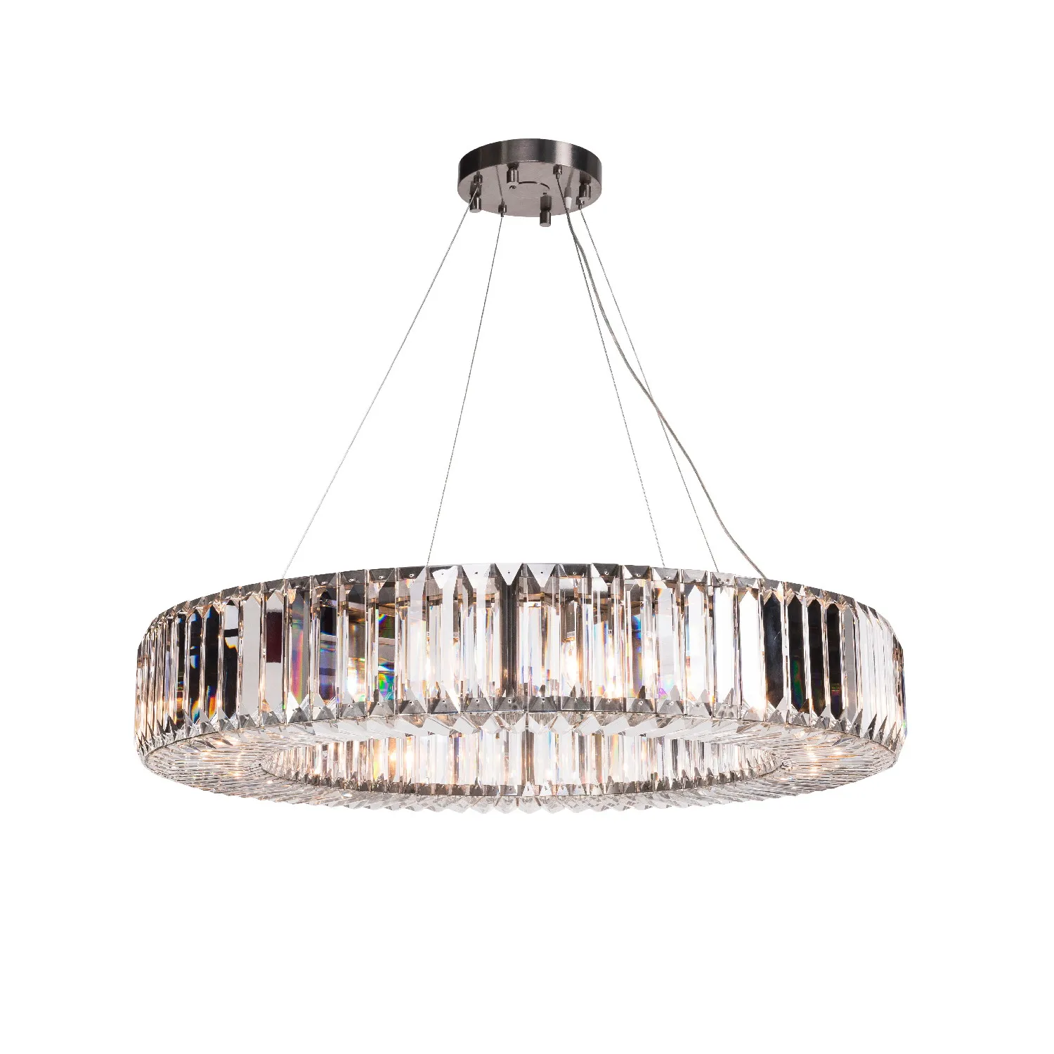 Timothy Oulton Herodes Pendant 120cm Light, Silver | Barker & Stonehouse