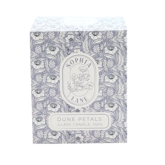 Sophia Lane Dune Petals Floral Candle 6