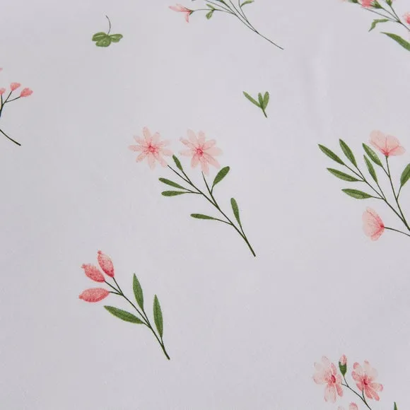 Celeste Floral Polycotton Duvet Cover & Pillowcase Set 4