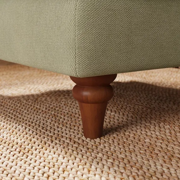 Beatrice II Soft Tonal Chenille Footstool 3