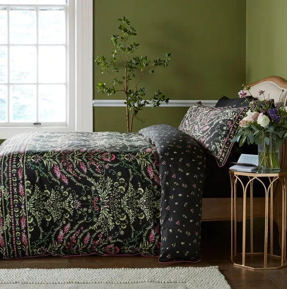 Dorma Botanical Panel 100% Cotton Duvet Cover & Pillowcase Set 5