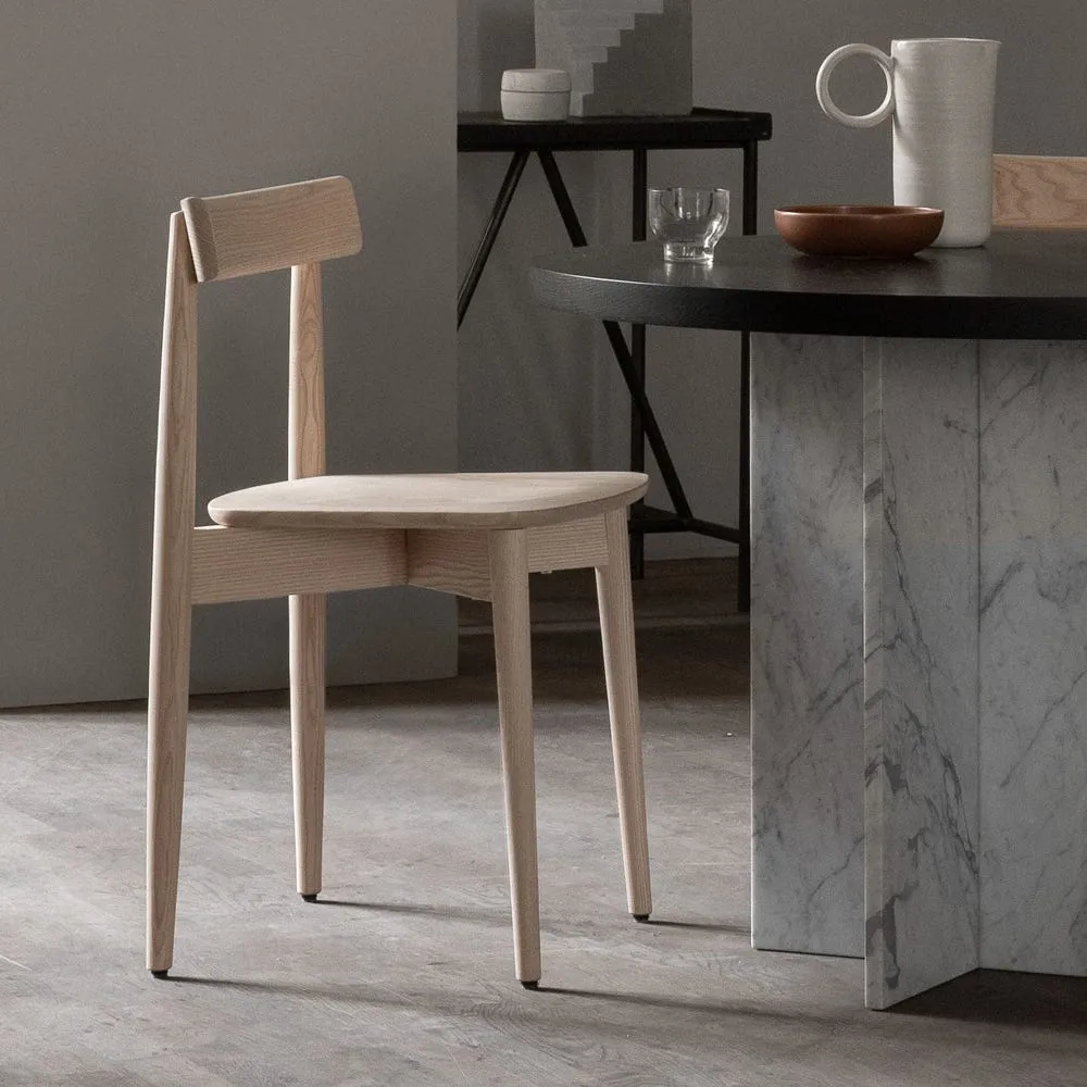 Ercol Lara Dining Chair in Dead Matt Ash 4