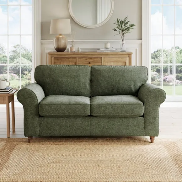 Flori Chenille Soft Texture 2 Seater Sofa