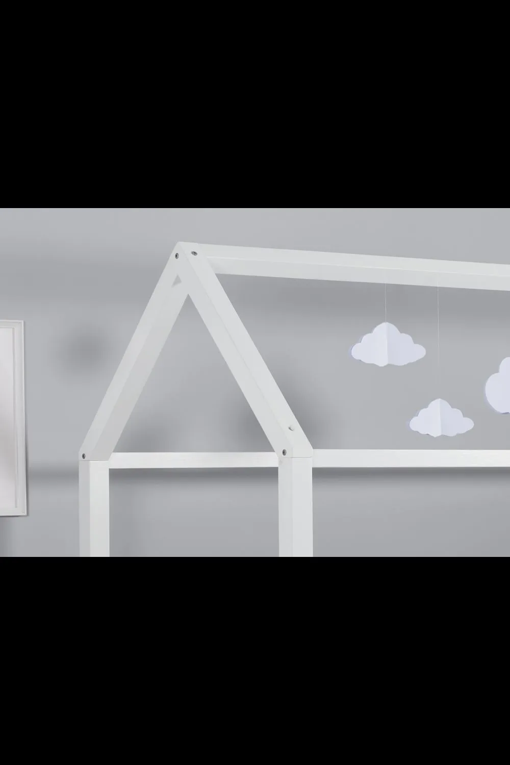 Birlea Home Bed Children's Wooden Bed Frame in White 2