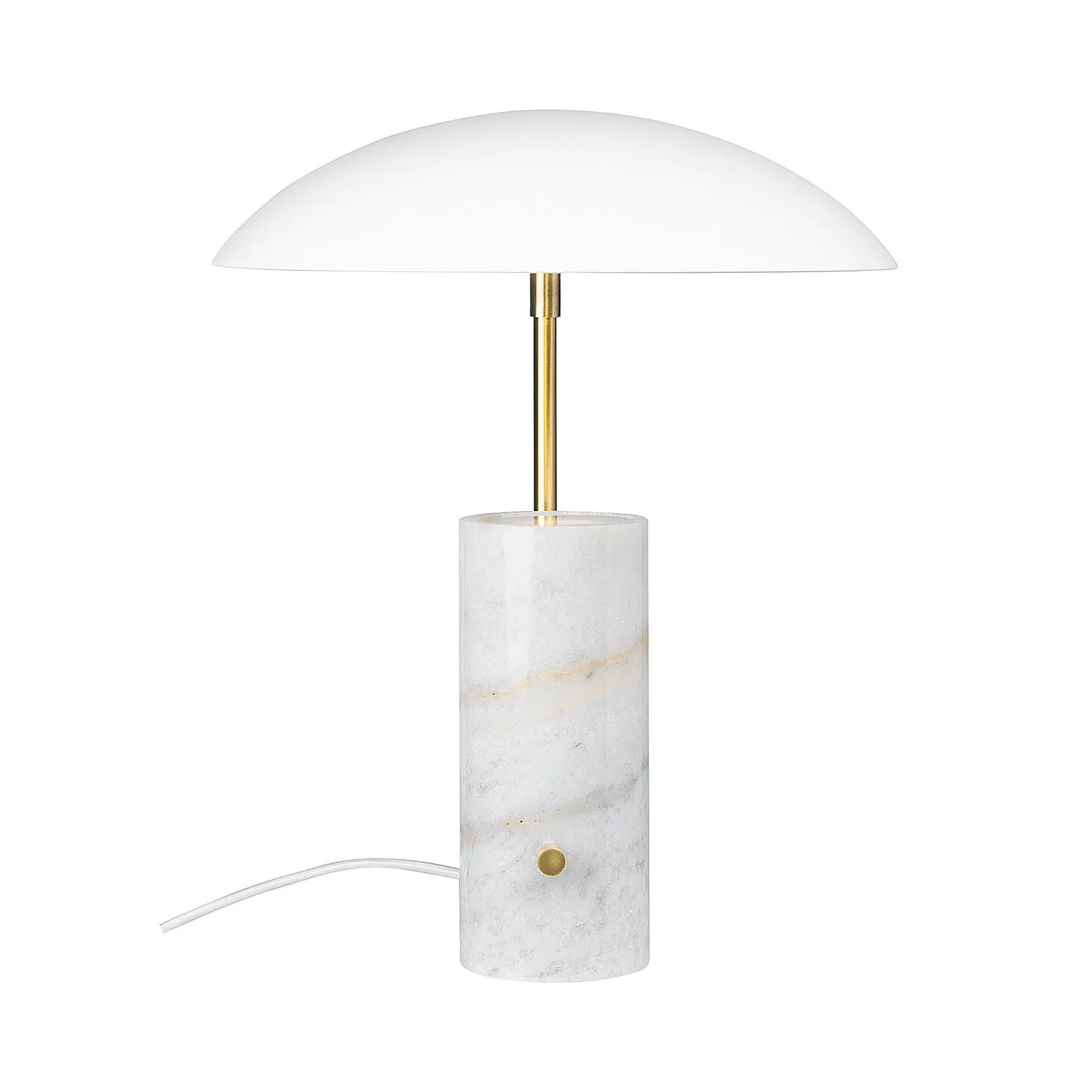 Nordlux Madem Table Lamp White Marble Livingroom GU10 Switch 3