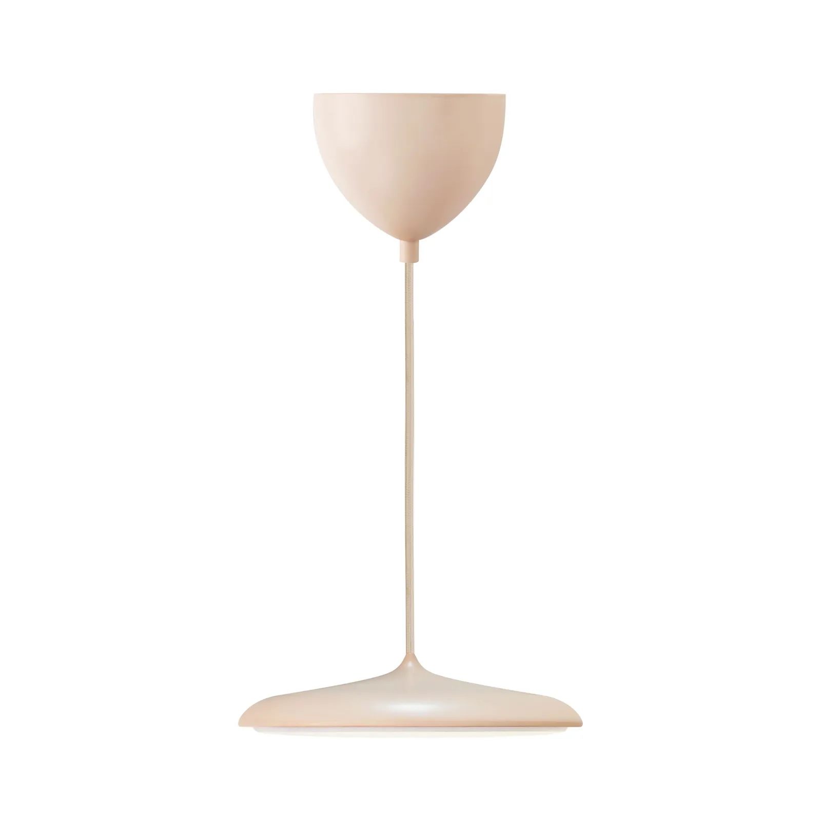 Nordlux Artist Pendant Light Dusty Rose Metal Dining Room LED 3000k Mains in Pink 2